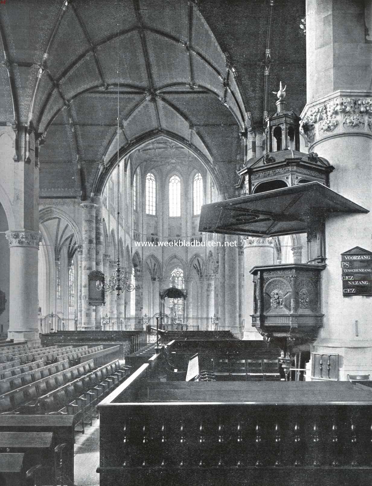 In de Groote of St. Jacobskerk te 's-Gravenhage