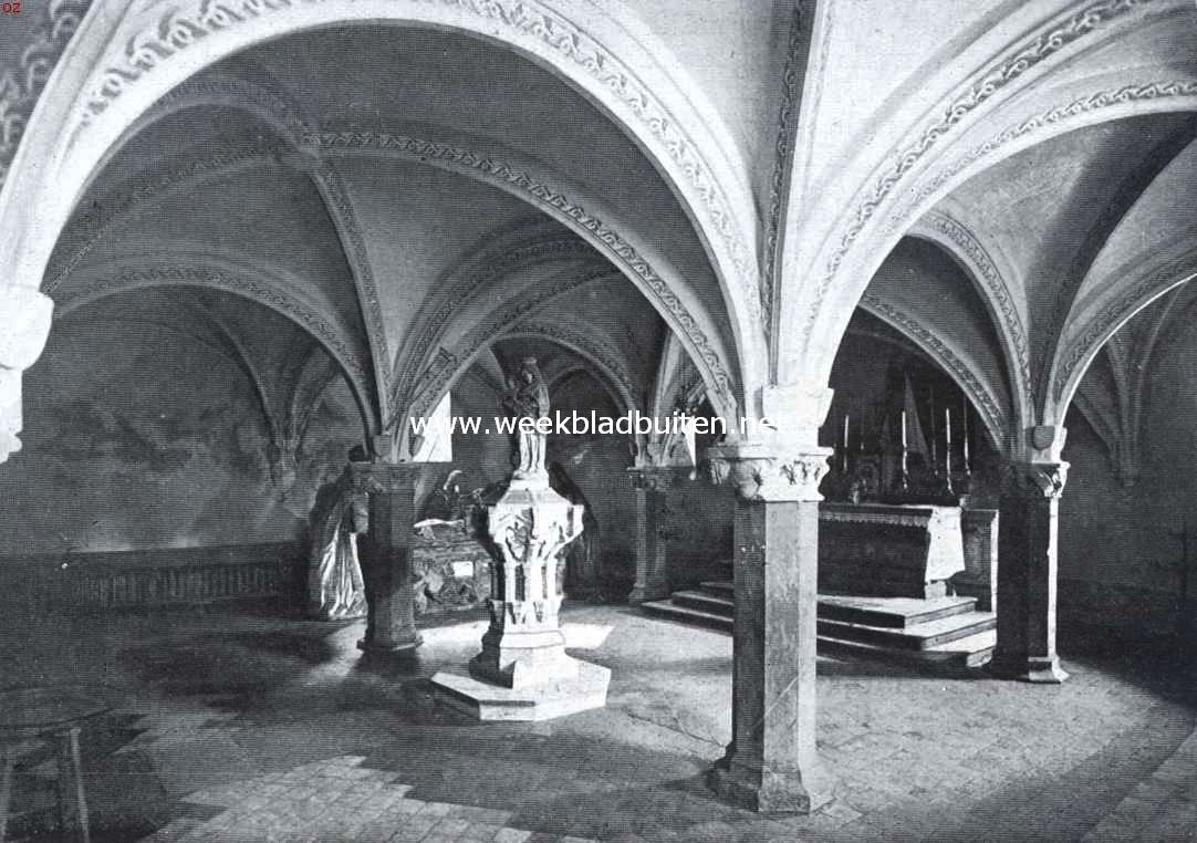 Chambry. Krocht in de kerk St. Pierre de Lmenc