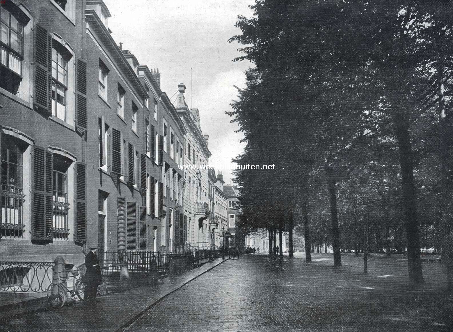 Lange Vijverberg. Met het Duitsche gezantschap