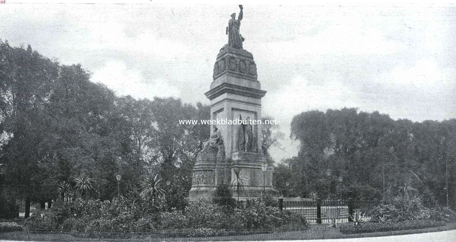 Oud- en Nieuw Den Haag. Het monument op Plein 1813 te 's Gravenhage