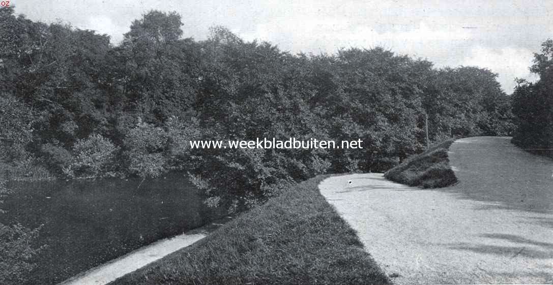 Oud- en Nieuw Den Haag. De Scheveningsche Boschjes bij het begin van de waterpartij