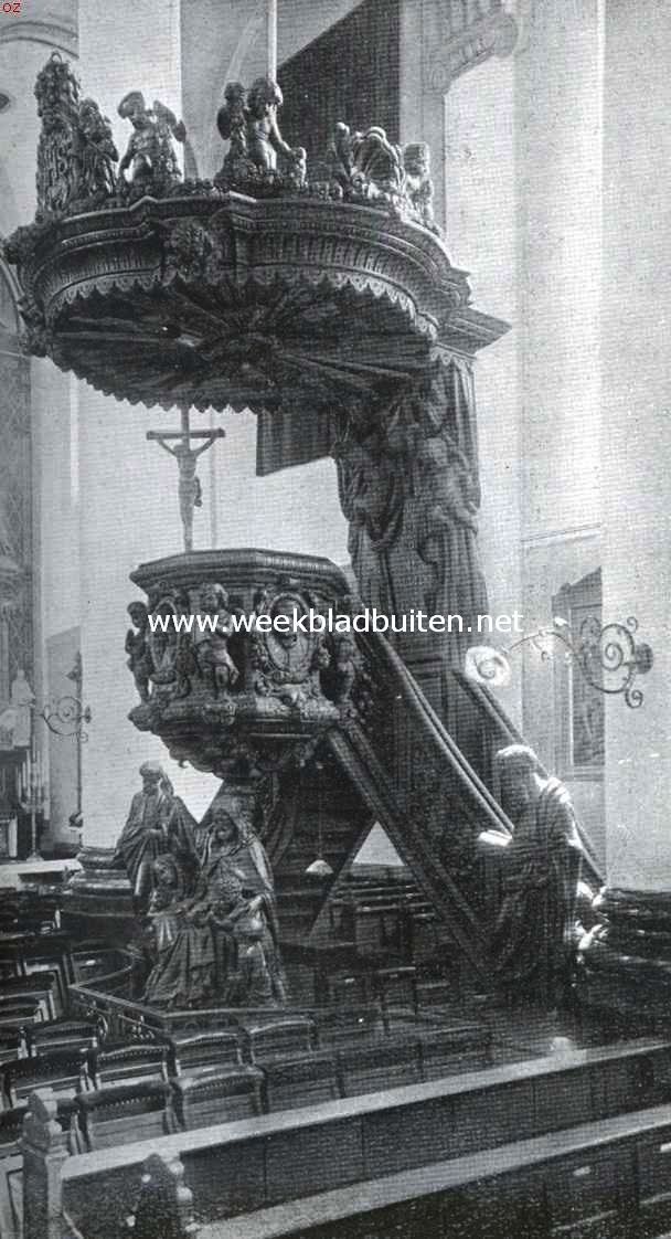 Preekstoel in de St. Theresiakerk