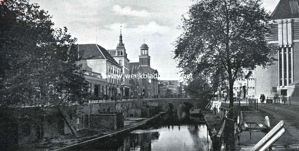 Utrecht. De Oude Gracht nabij de Vierbrug