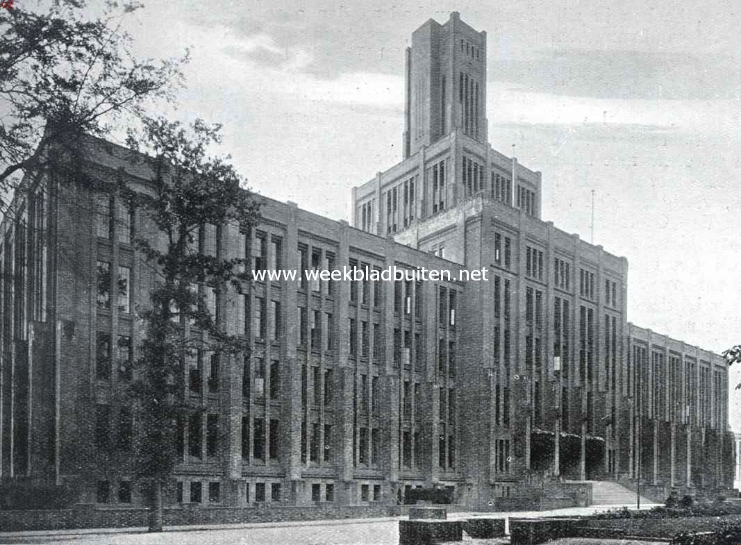 Utrecht. Aministratiegebouw der Nederlandsche Spoorwegen
