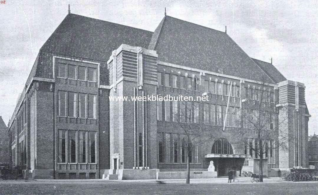 Utrecht. Voorgevel van het Hoofdpostkantoor