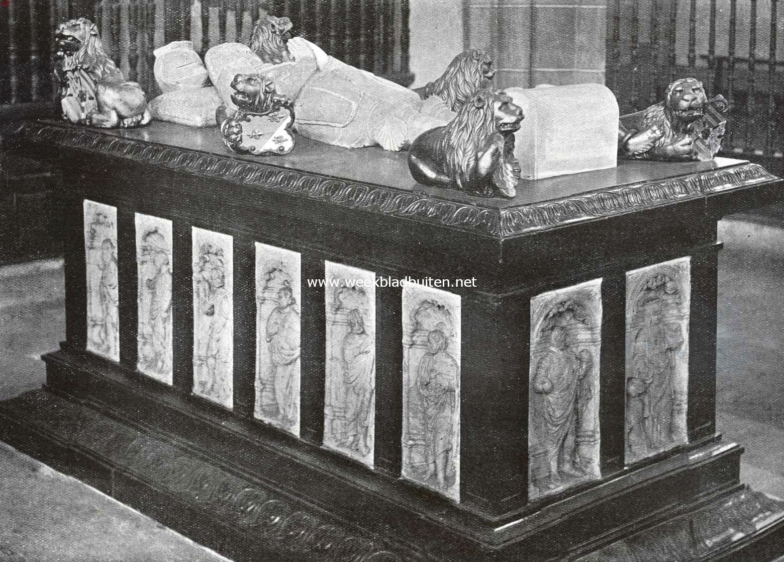 Het praalgraf van hertog Karel van Gelre in de St. Eusebiuskerk