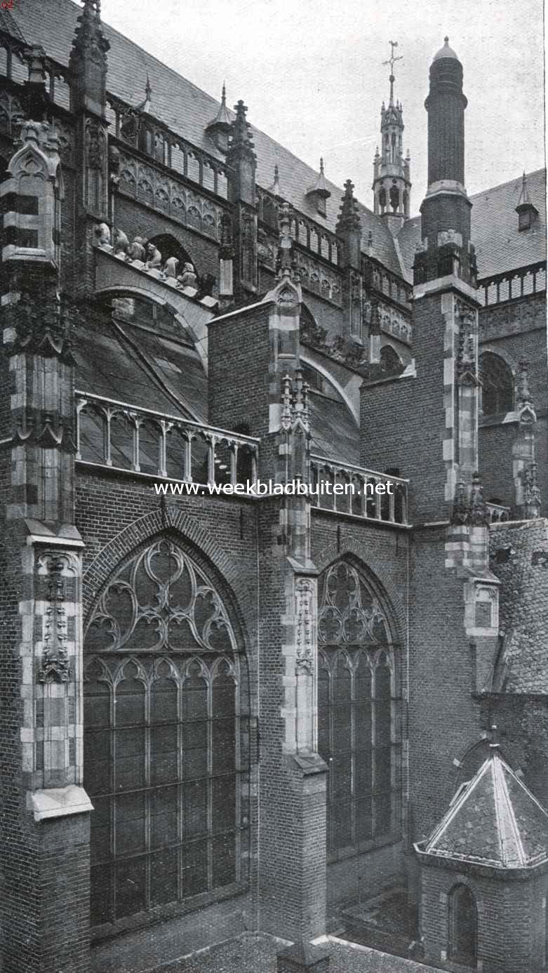 Dtail van een der zijmuren van de St. Eusebiuskerk