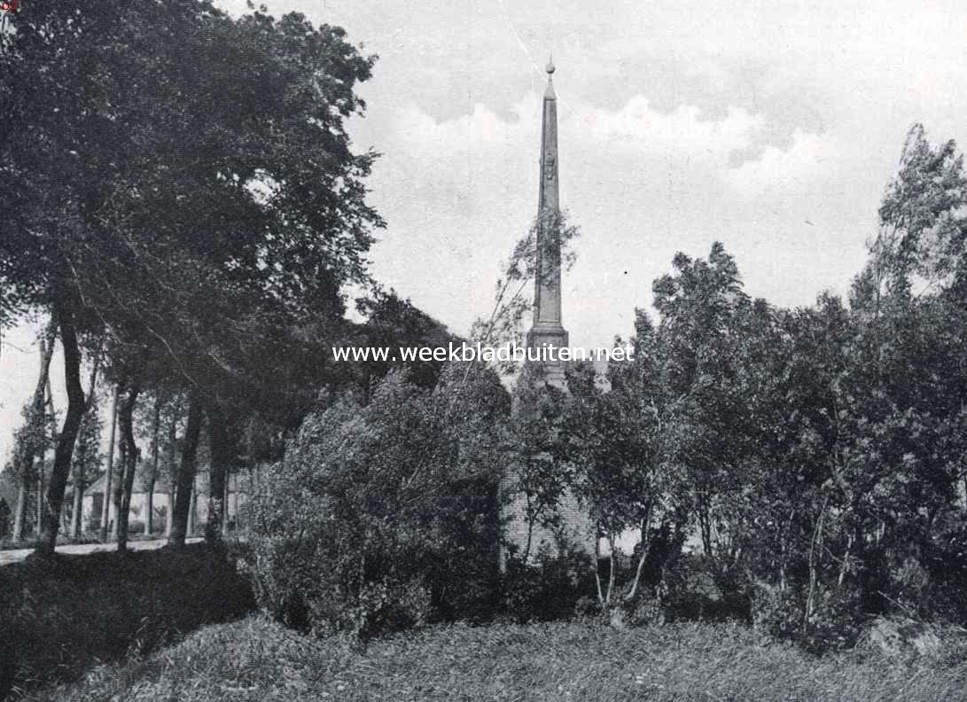 De banpaal bij Amstelveen