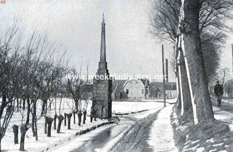 De banpaal aan den Amsteldijk