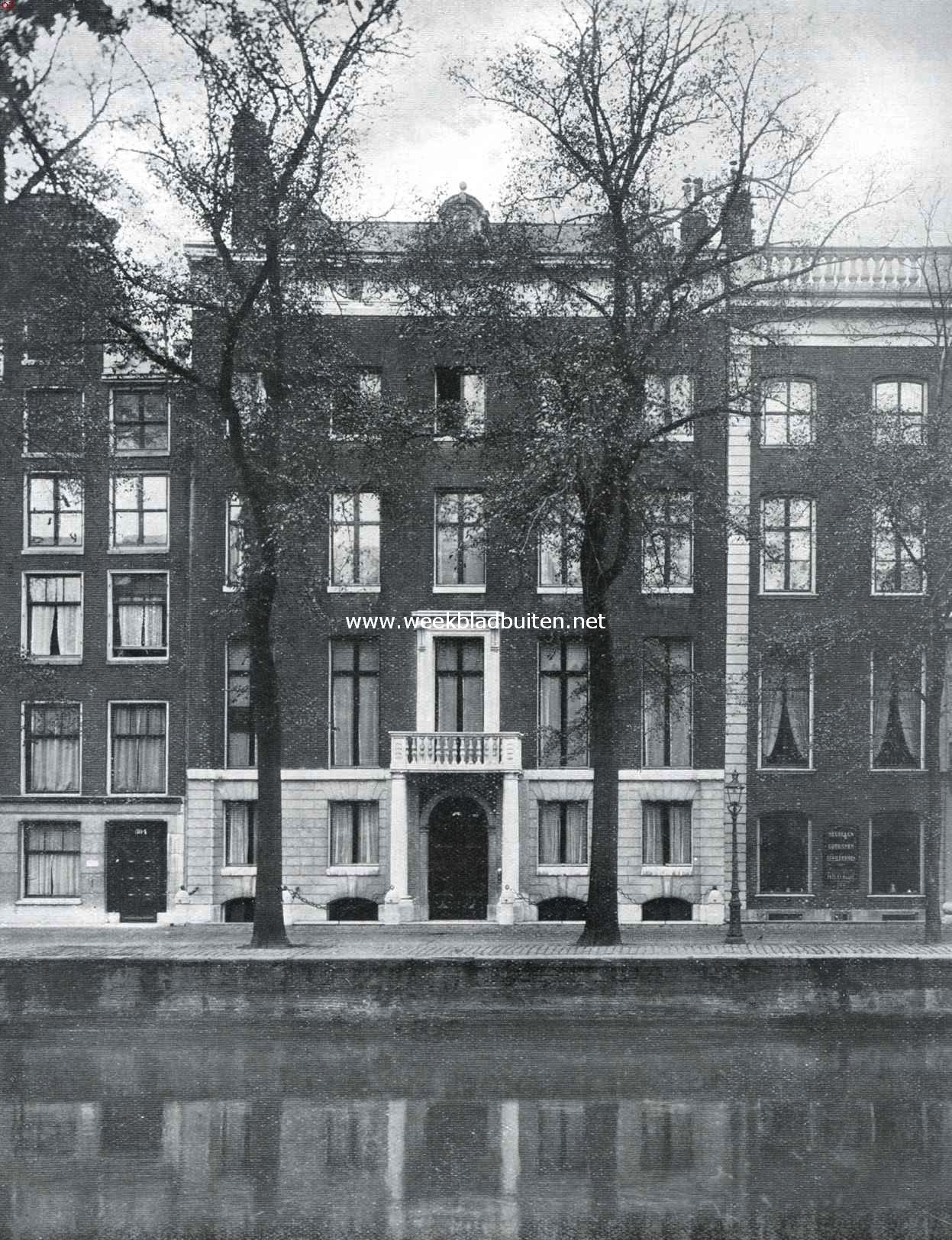 Het huis Heerengracht 502, aangeboden door den heer C.J.K. van Aalst aan de gemeente Amsterdam als ambtswoning van haar burgemeester