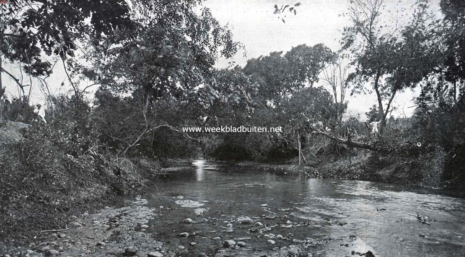 De Huto rivier in de republiek Panama