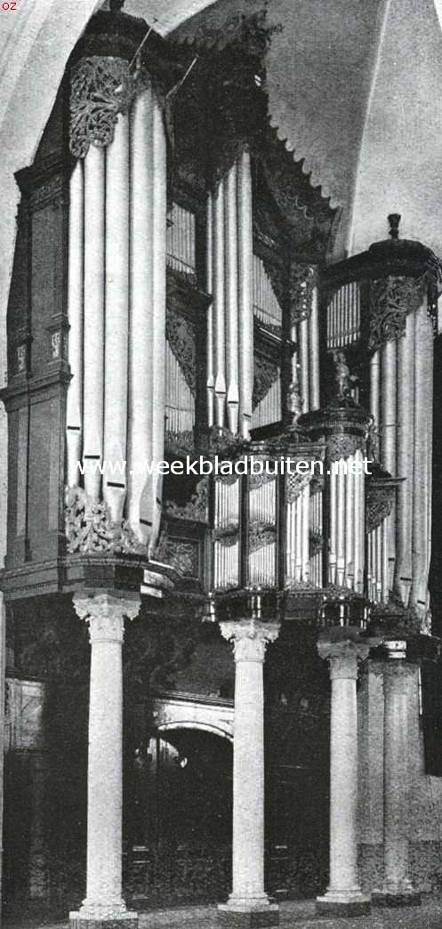 Het orgel in de Martinikerk te Groningen