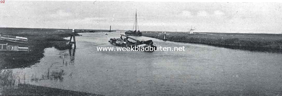 In Friesland's Zuidwesthoek.  Bij het meer De Fluessen