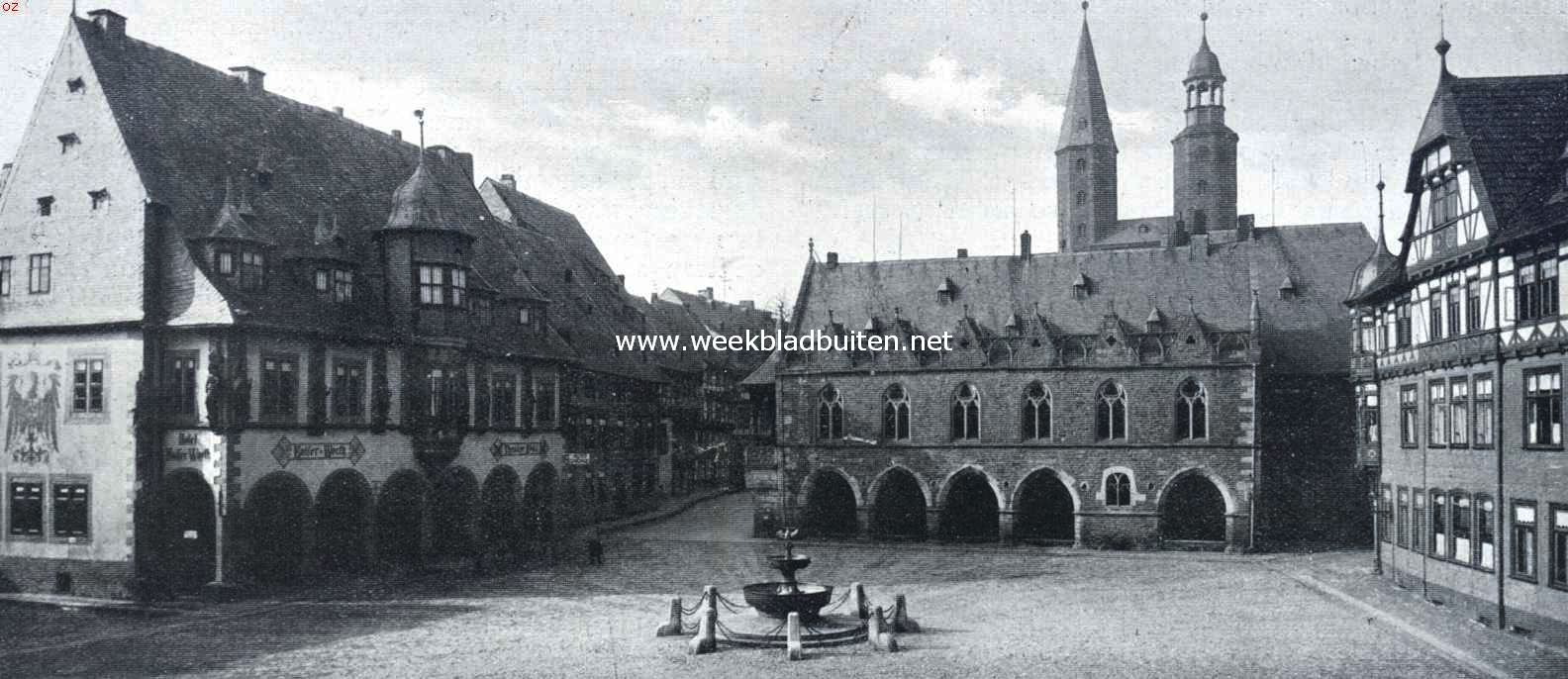 Het Marktplein te Goslar