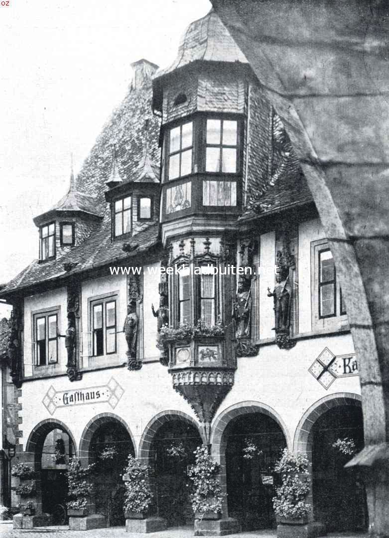 Goslar. Het voorm. Gildehuis Kaiserworth