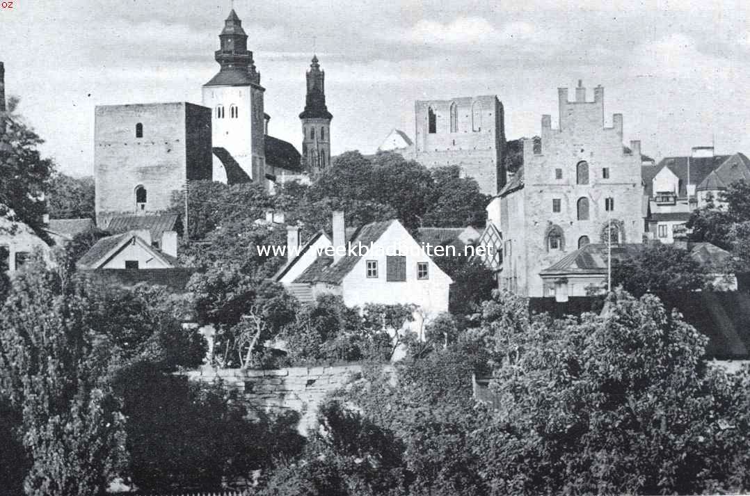 Vesting- en kerktorens van Wisby