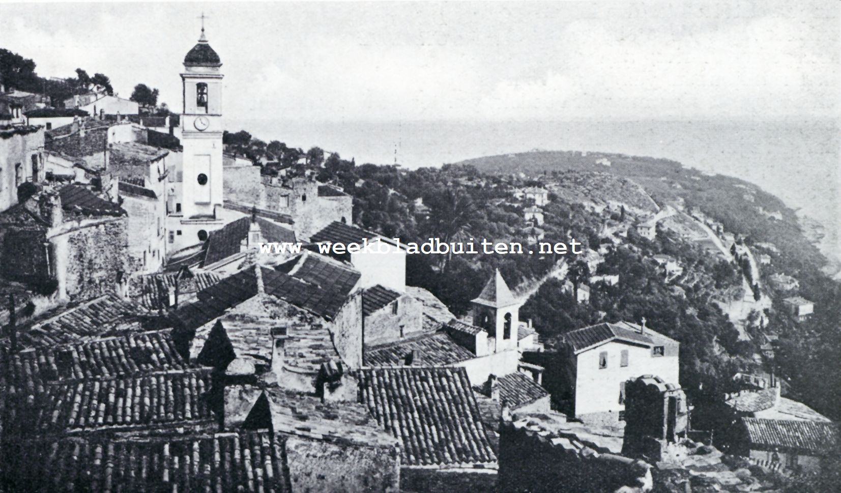 Het Jasteel van Roquebrune. Westzijde