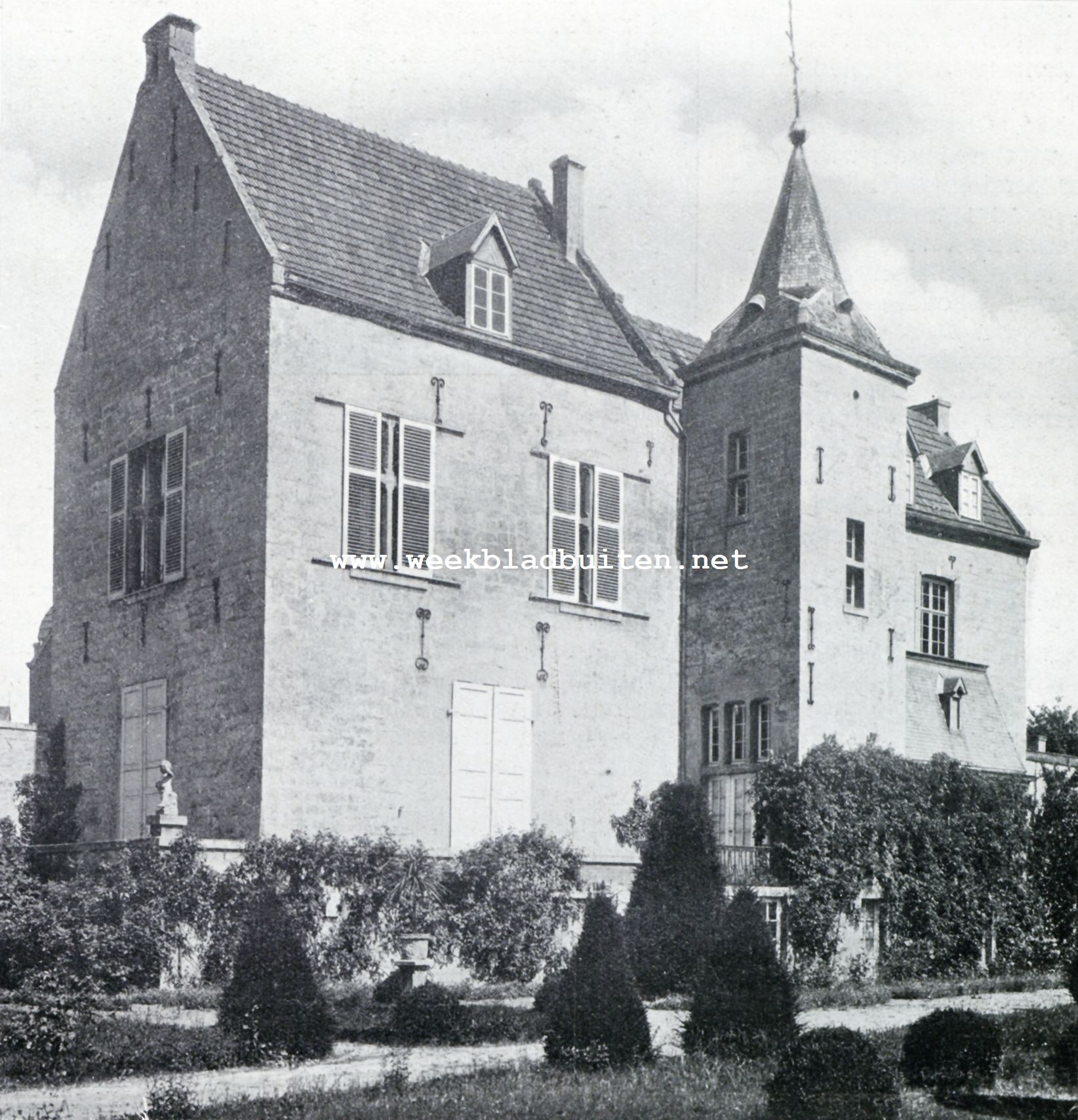 Merkwaardige gebouwen te Valkenburg. Het Huis 