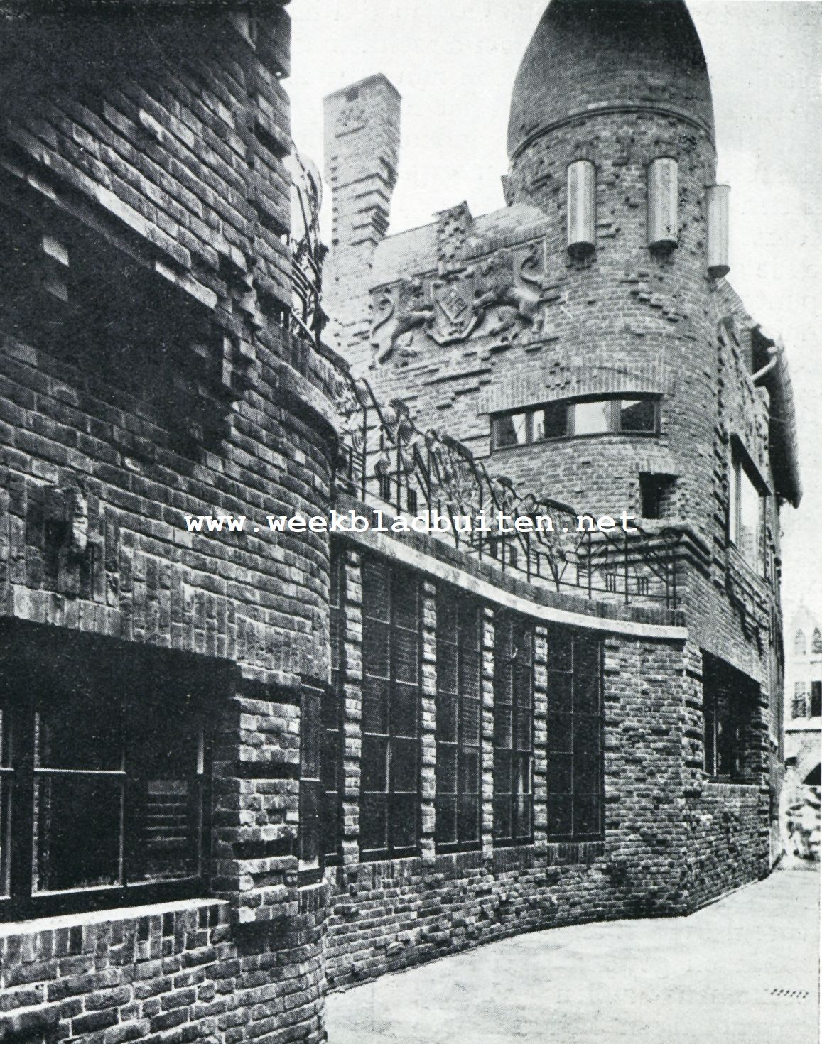 De Bttcherstrasse te Bremen. Het Paula Becker-Modersohn huis