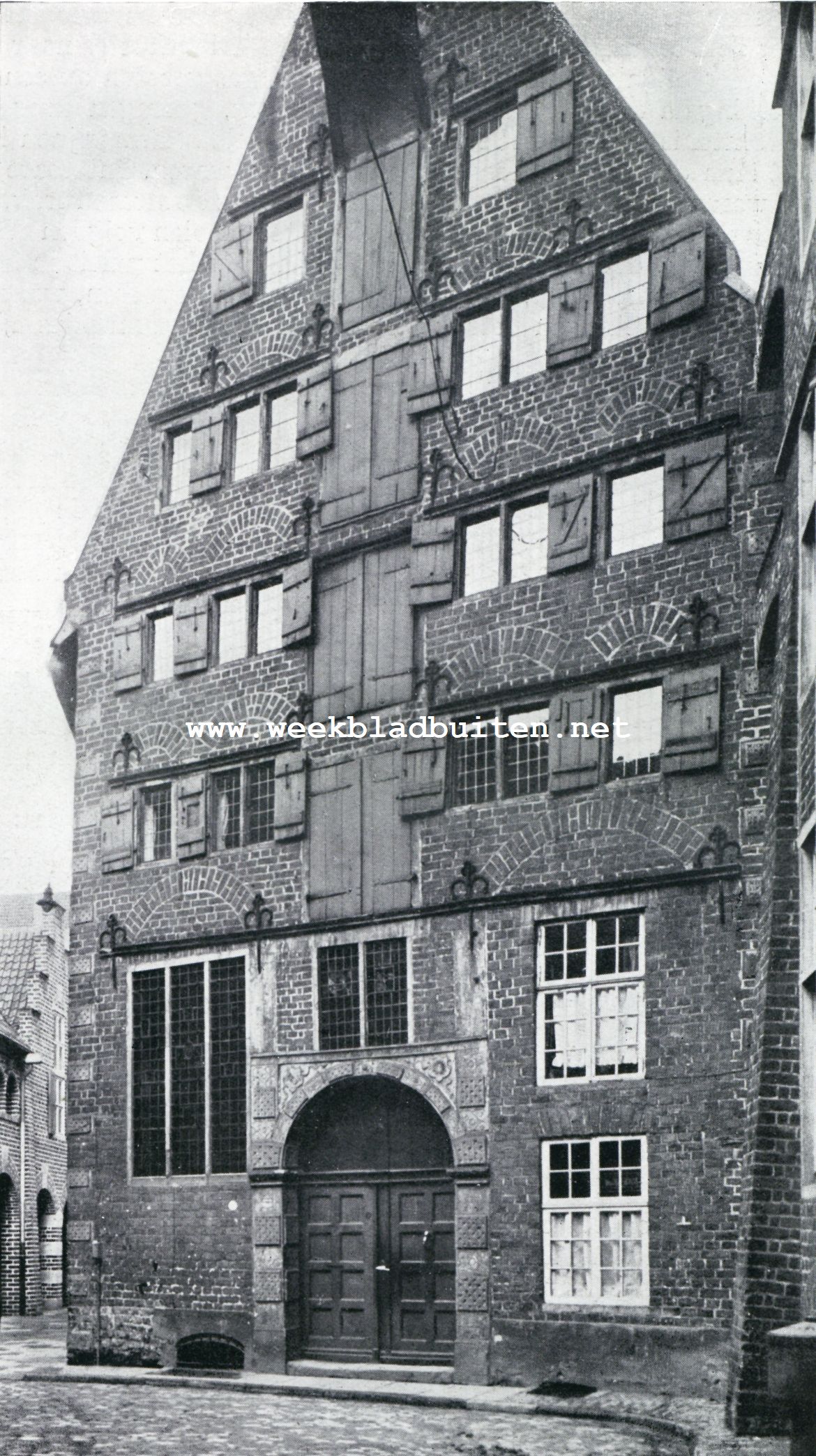 De Bttcherstrasse te Bremen. Het Roselius-huis