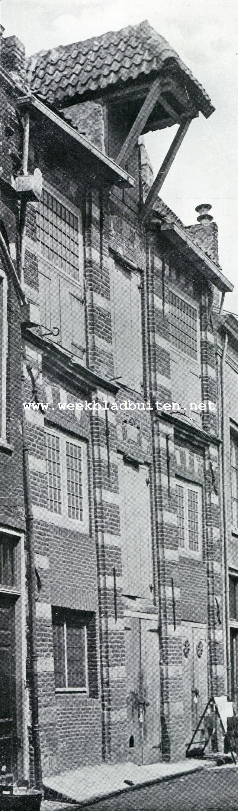 Pakhuis aan de Burgwalstraat te Kampen