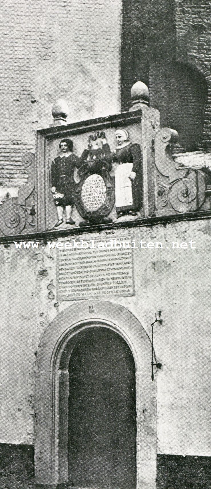 Het poortje van het v.m. Burgerweeshuis te Kampen