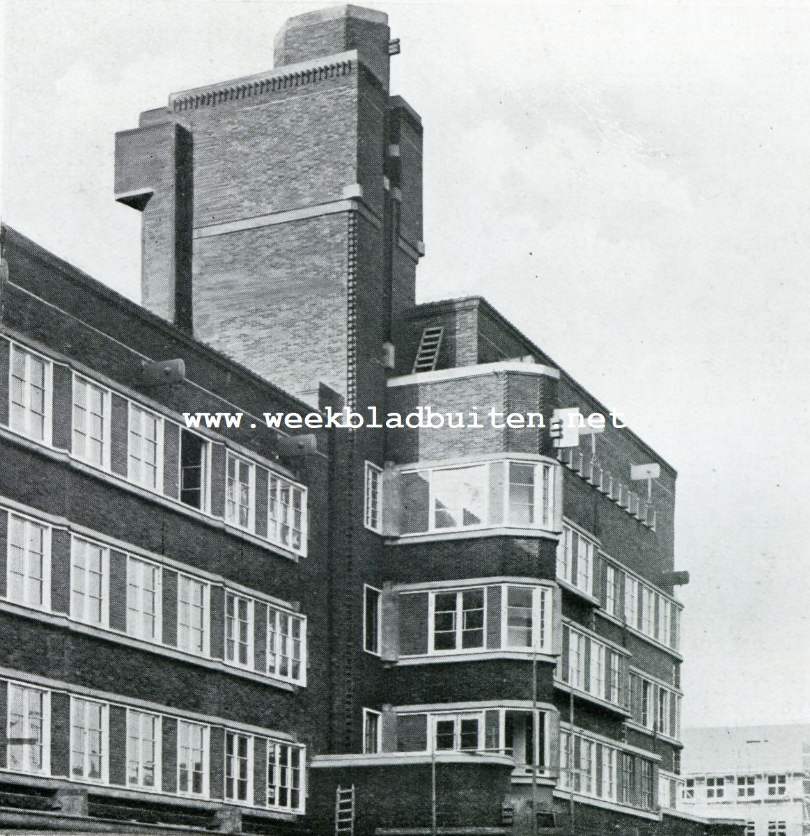 Een landelijke idylle onder den rook van Amsterdam. Huizen van 