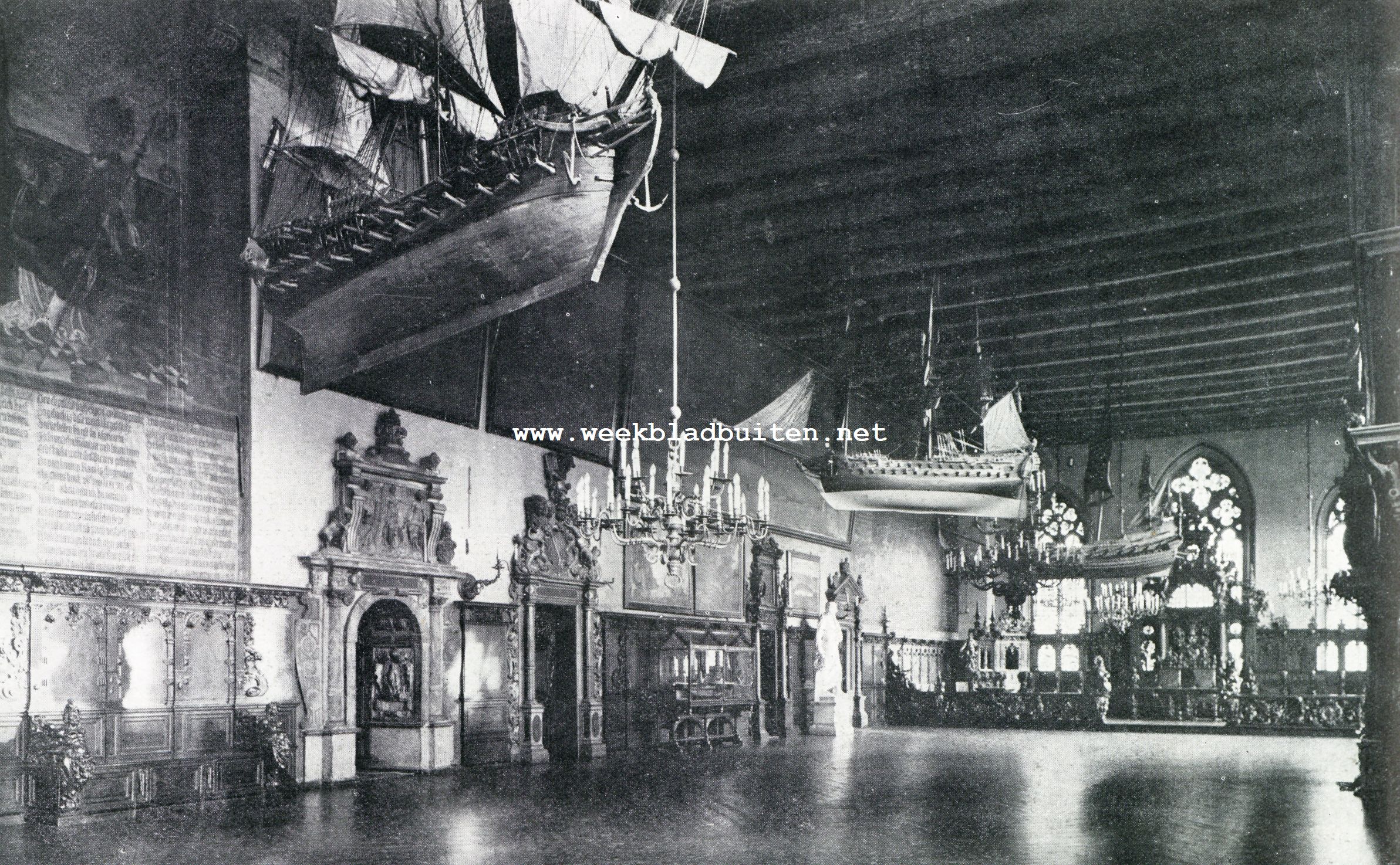 Het Bremer Raadhuis. De Bovenzaal