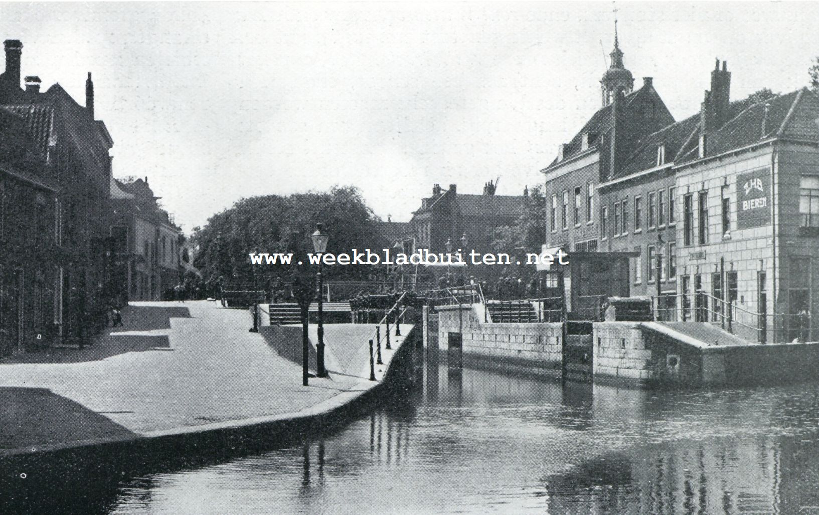 Oud Schiedam. Schie bij Lange Haven