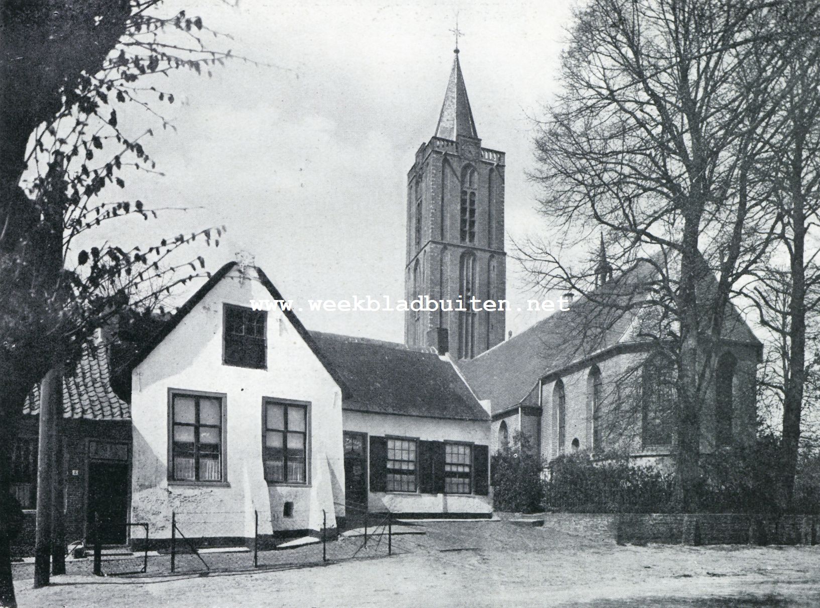 Soest. De Kerk aan de achterzijde