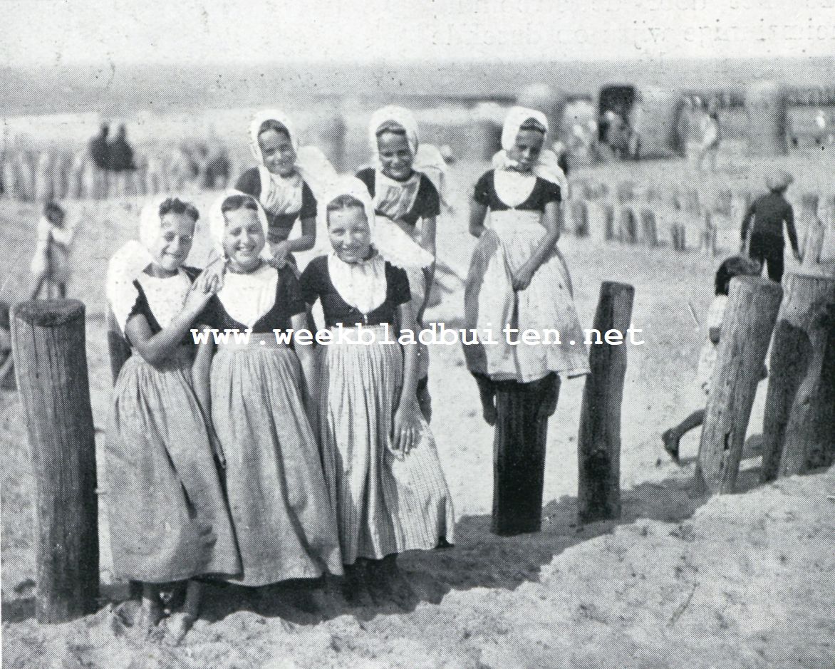 Op Domburg's strand