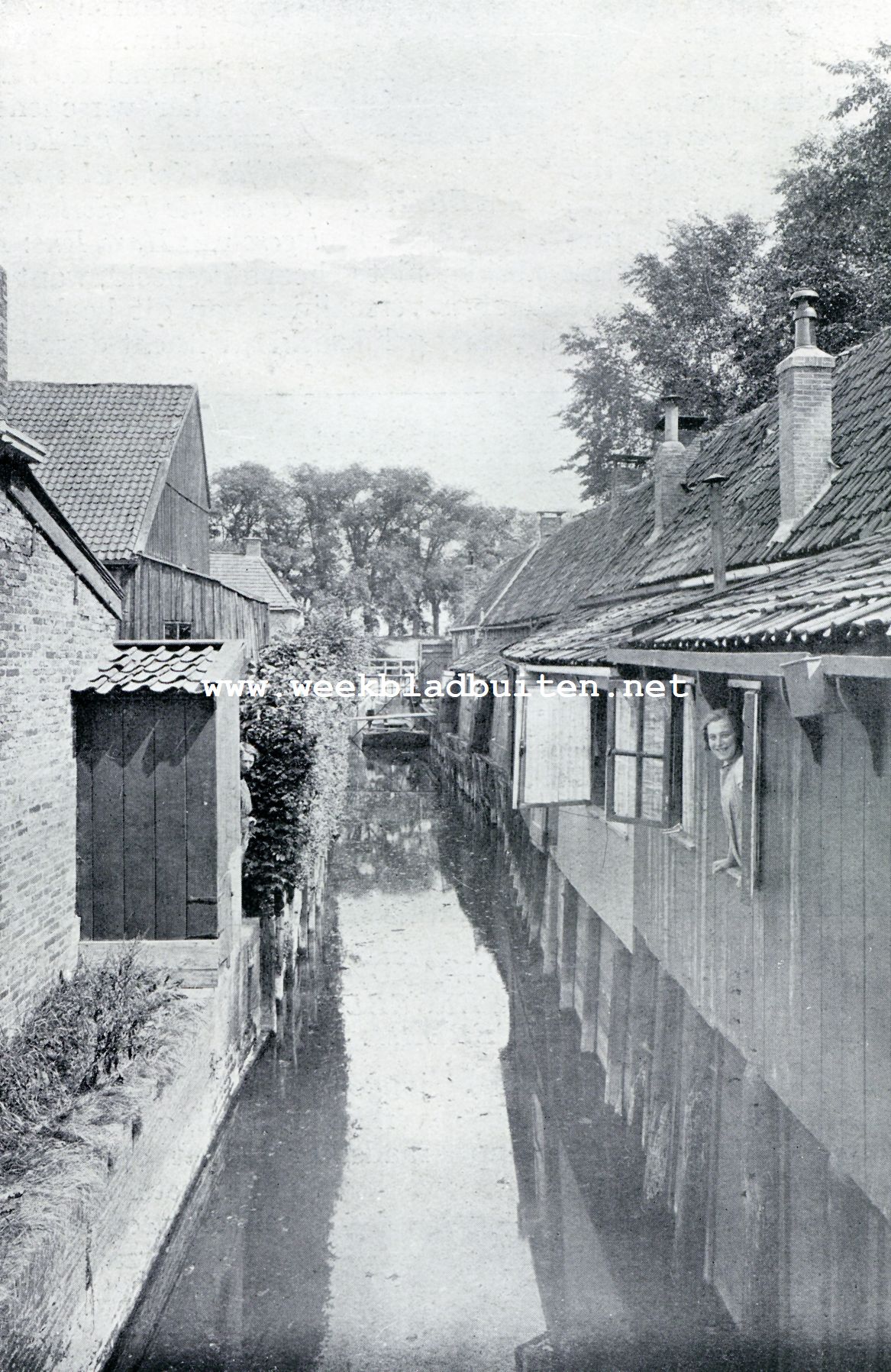 Bolsward. De Looiersgracht
