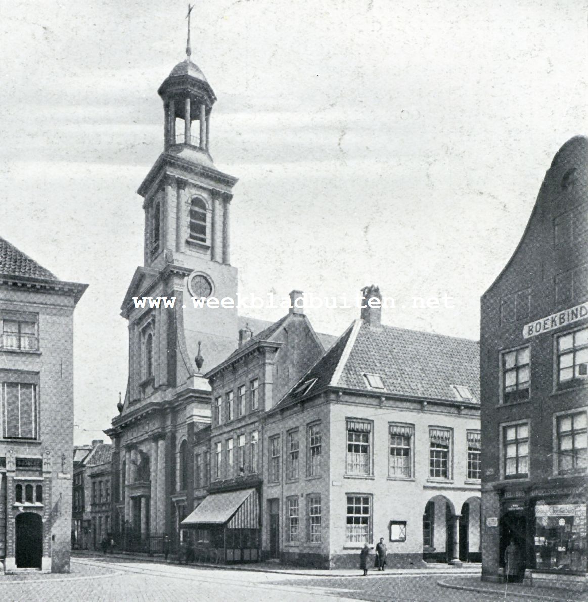 Hoek van de Groote Markt te Breda
