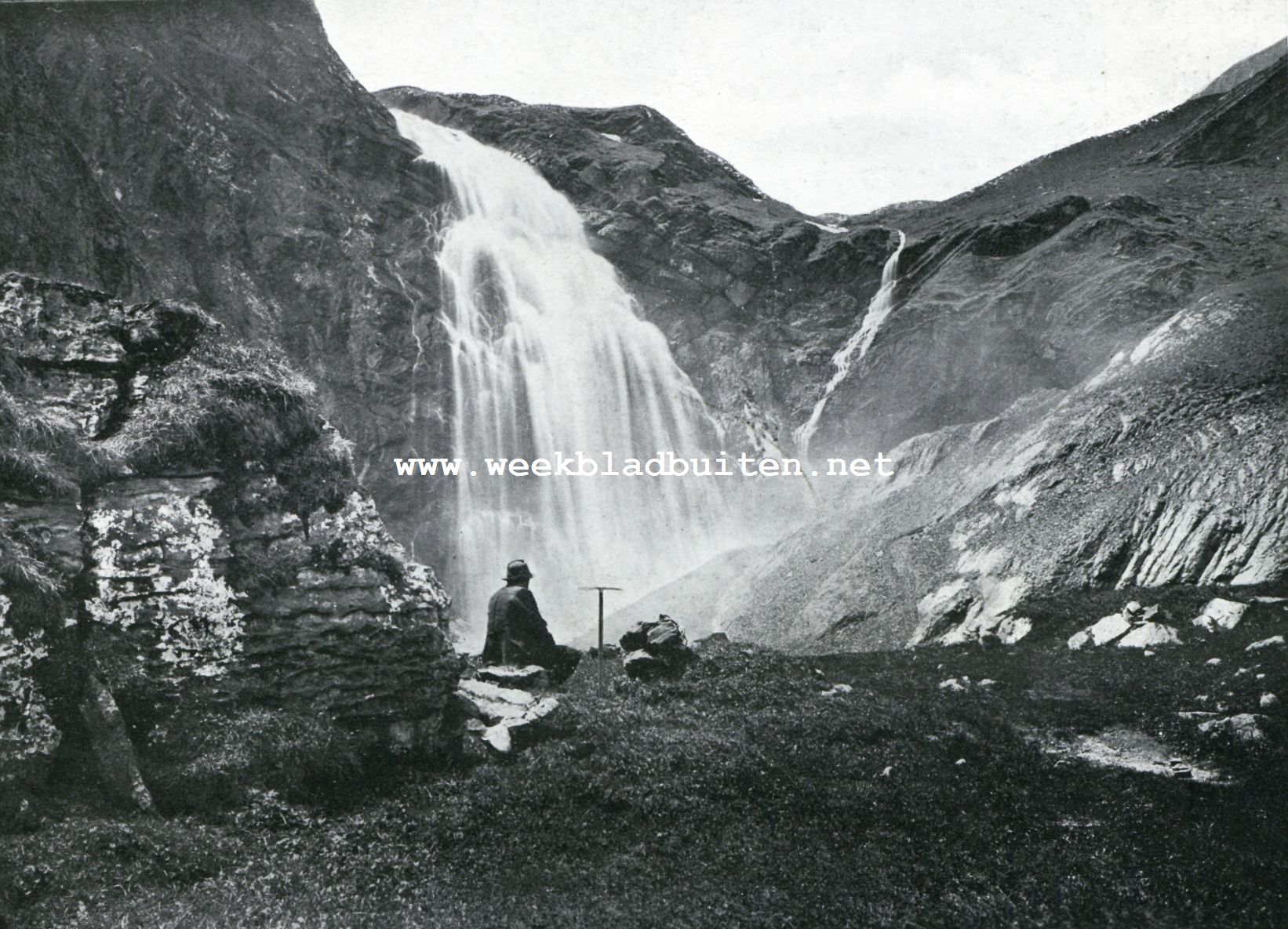 De Engstligen-waterval bij Adelboden