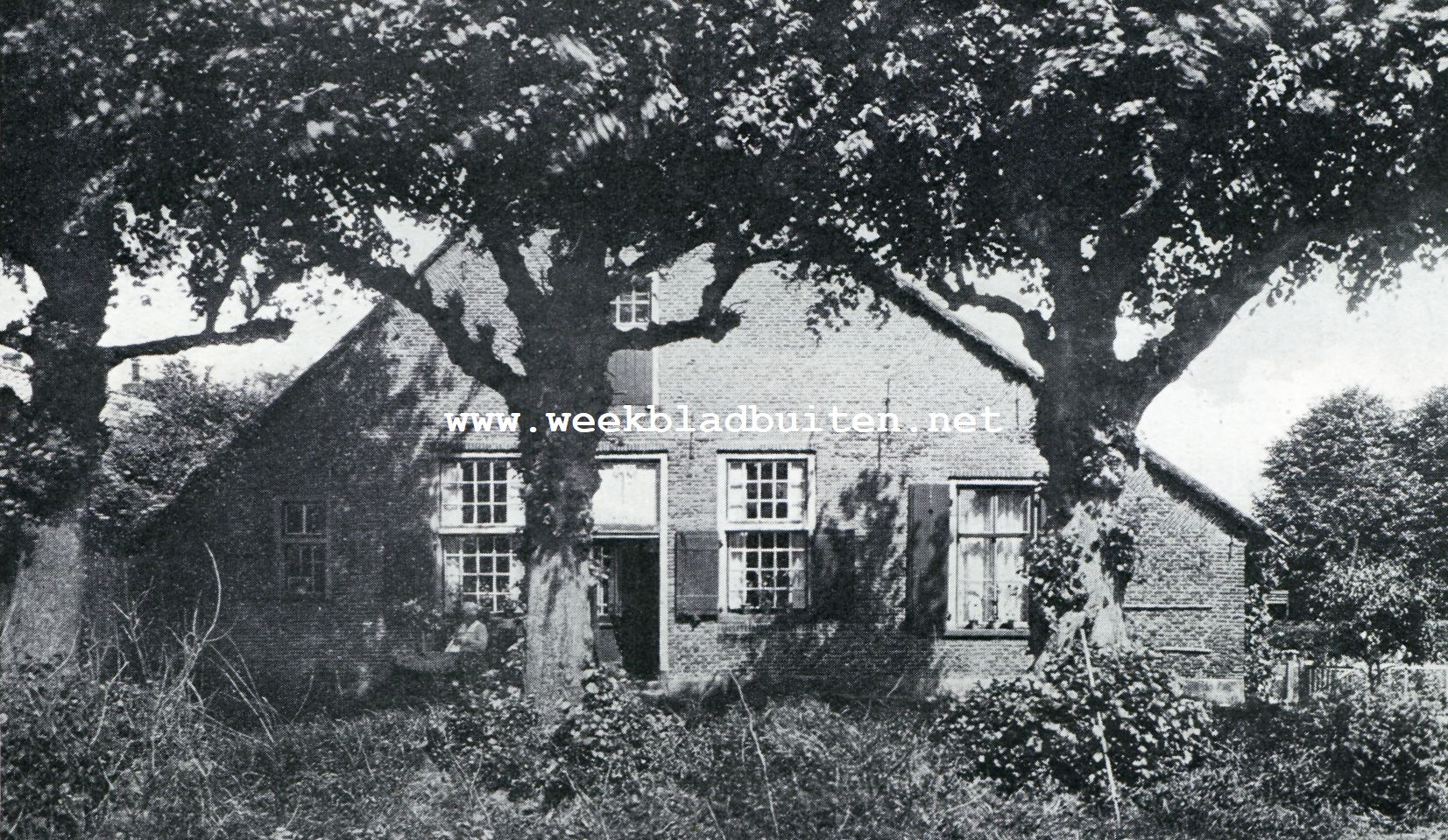 De ontwikkelingsgeschiedenis van het Hollandsche landhuis. Oud-Saksische boerderij te Laren (N.-H.)