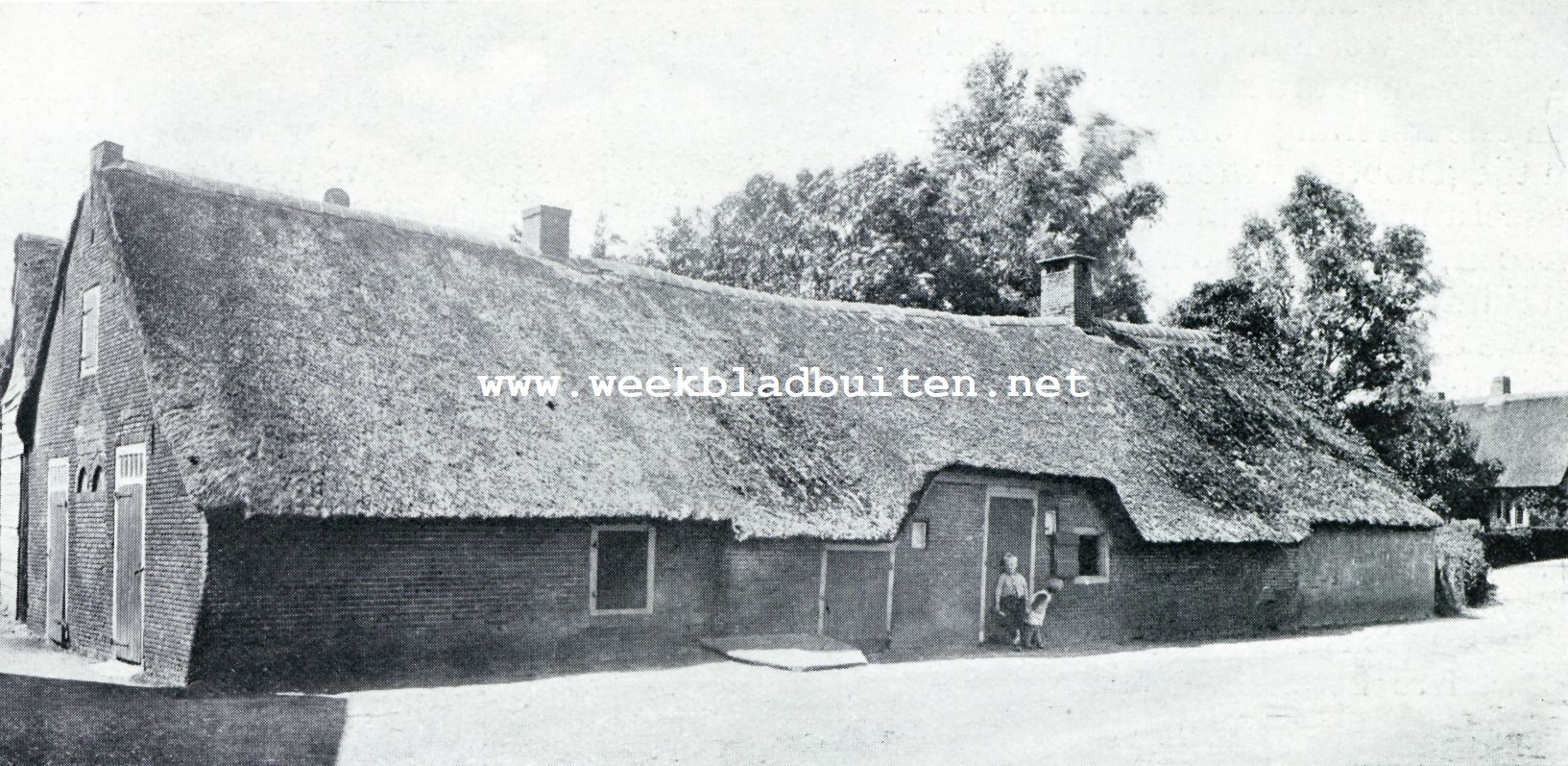 De ontwikkelingsgeschiedenis van het Hollandsche landhuis. Oud-Saksische boerderij te Laren (N.-H.)