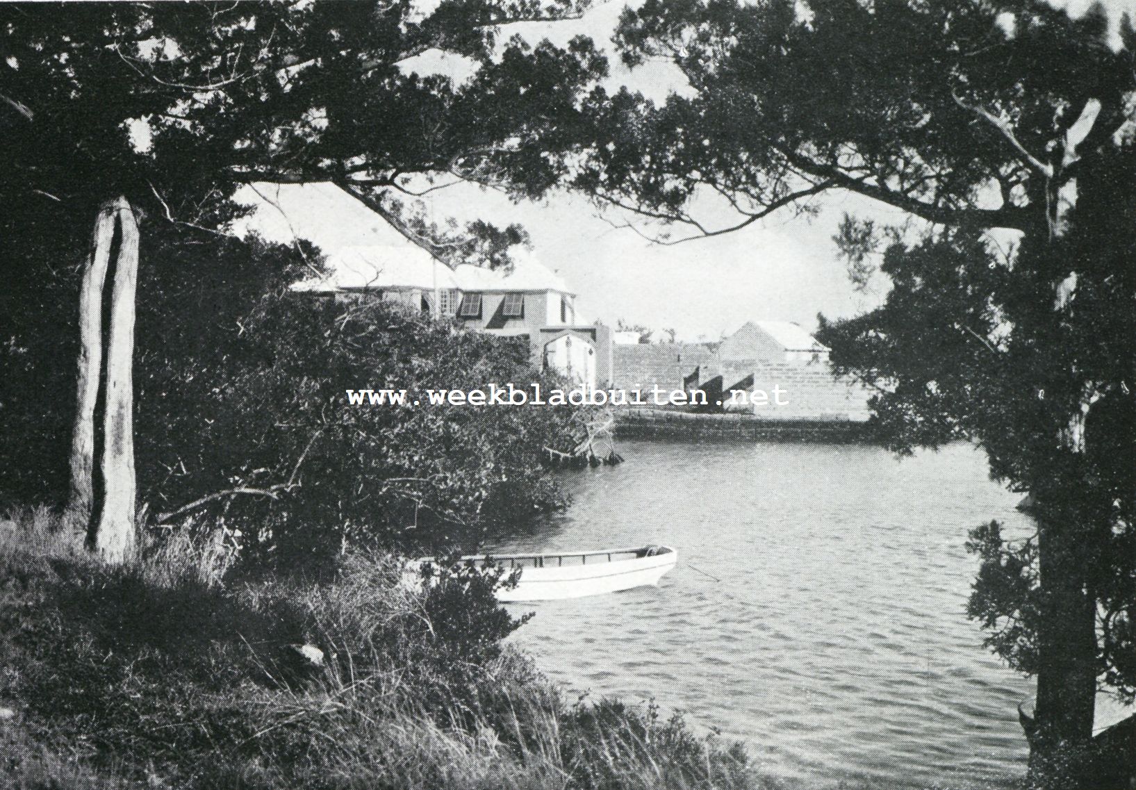 De Bermuda-Eilanden. Thomas Moore's huis