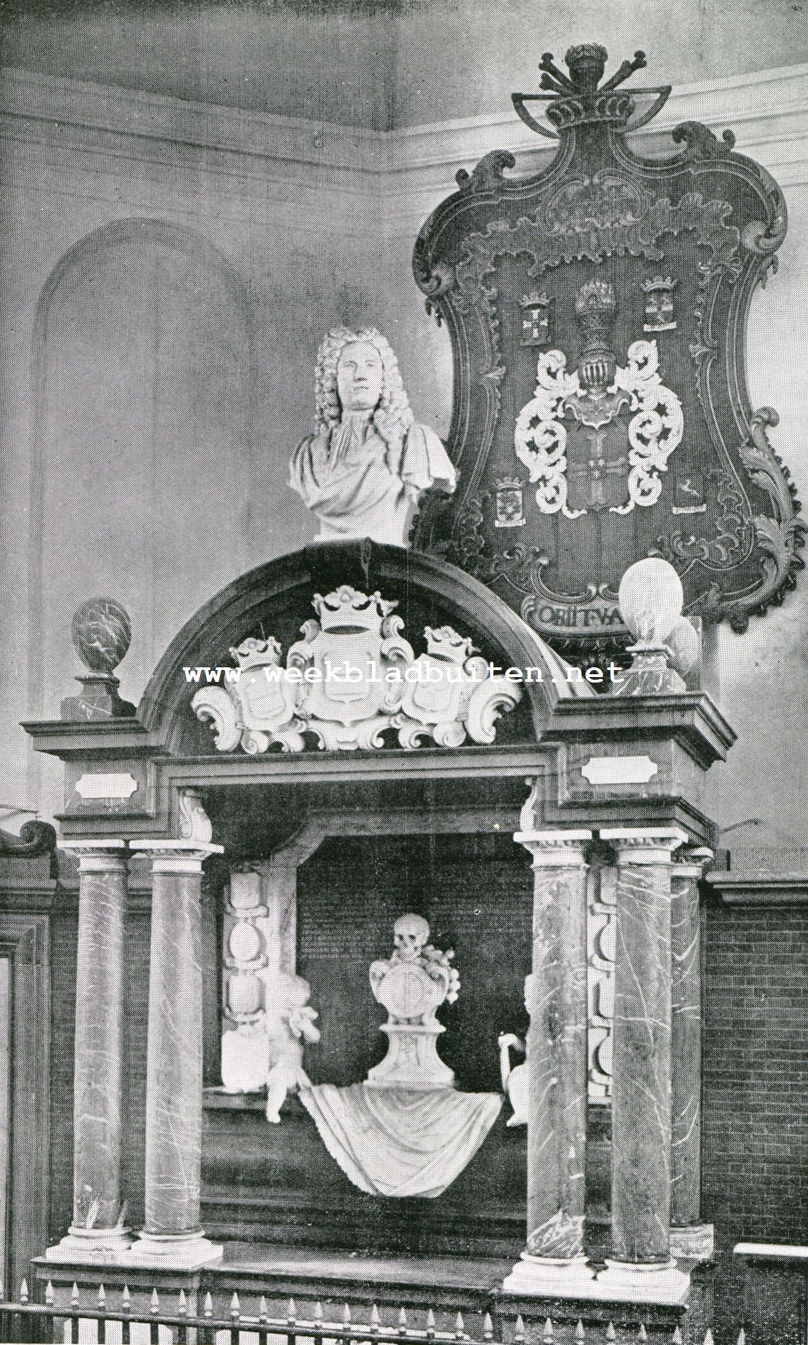 Om en bij de Giessen. Grafmonument in de kerk te Noordeloos