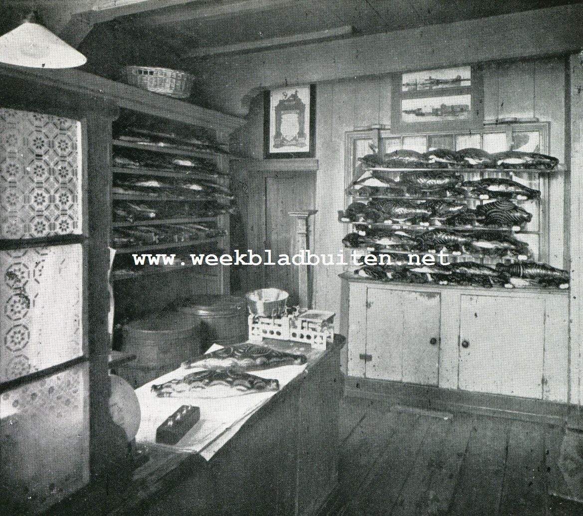 Het Katerbrood van Nieuwendam. De bakkerwinkel te Nieuwendam, met grooten voorraad katerbrood