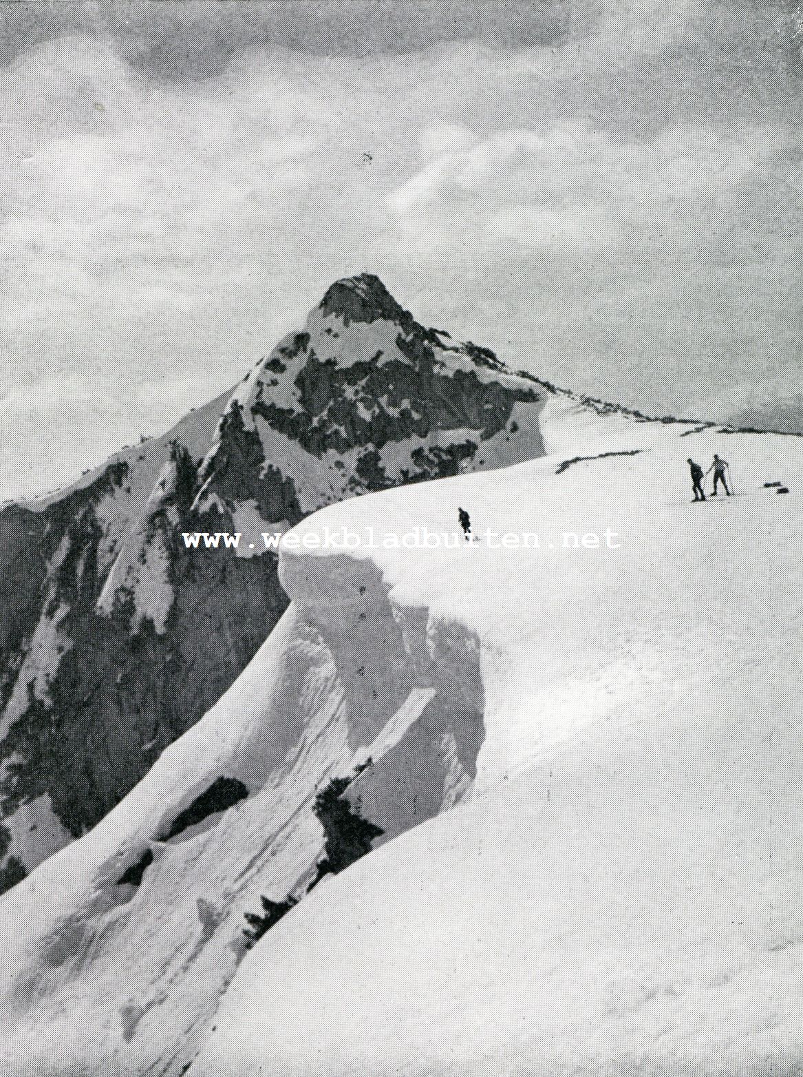 Winter en wintersport in de Beiersche Alpen. De Sonntagshorn bij Bad Reichenhall in de Beidersche Alpen