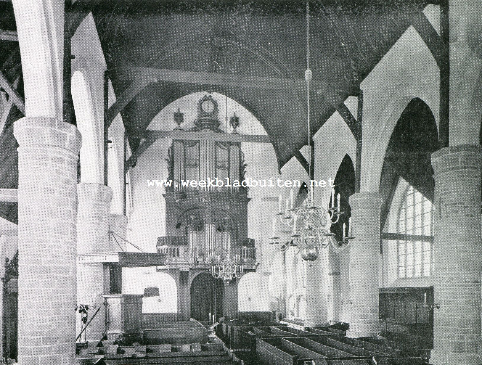 Rijswijk bij Den Haag. Het inwendige van Rijswijk's Hervormde Kerk