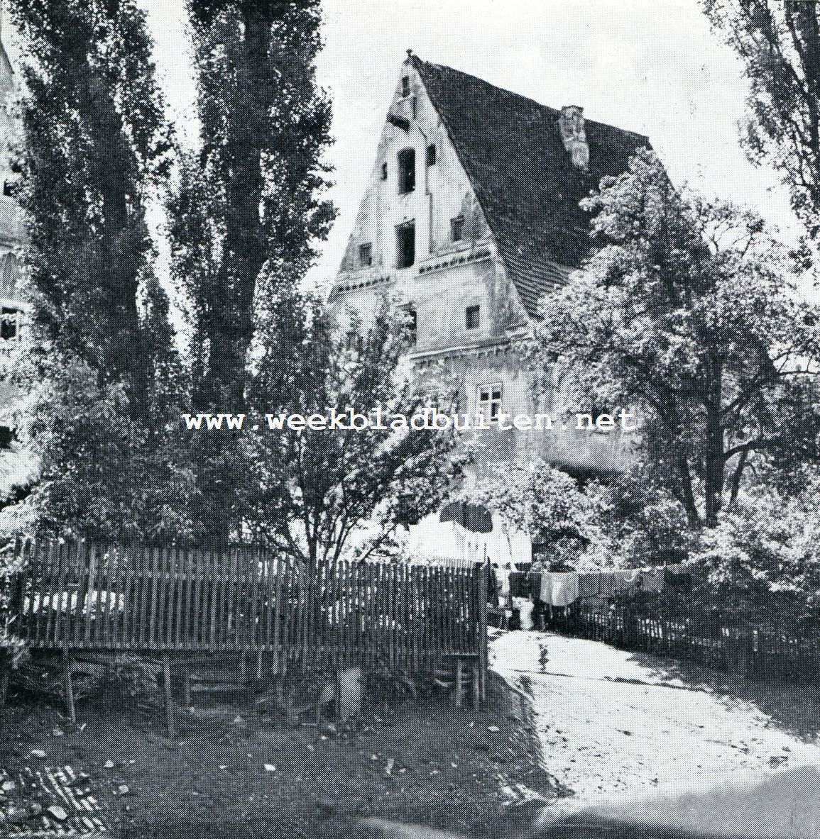 Donauwrth in Beiersch-Zwaben. Het oudste visschershuis te Donauwrth