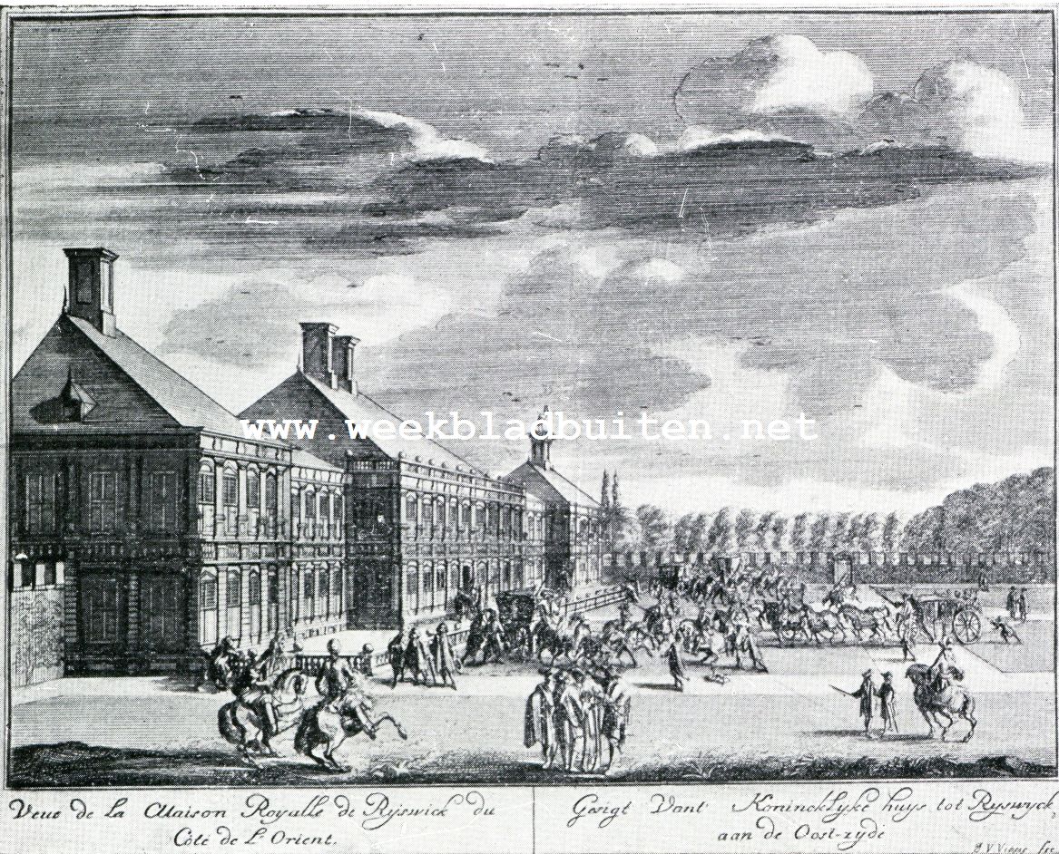 Rijswijk bij Den Haag. Het Huis Ter Nieuwburch in de 17de eeuw
