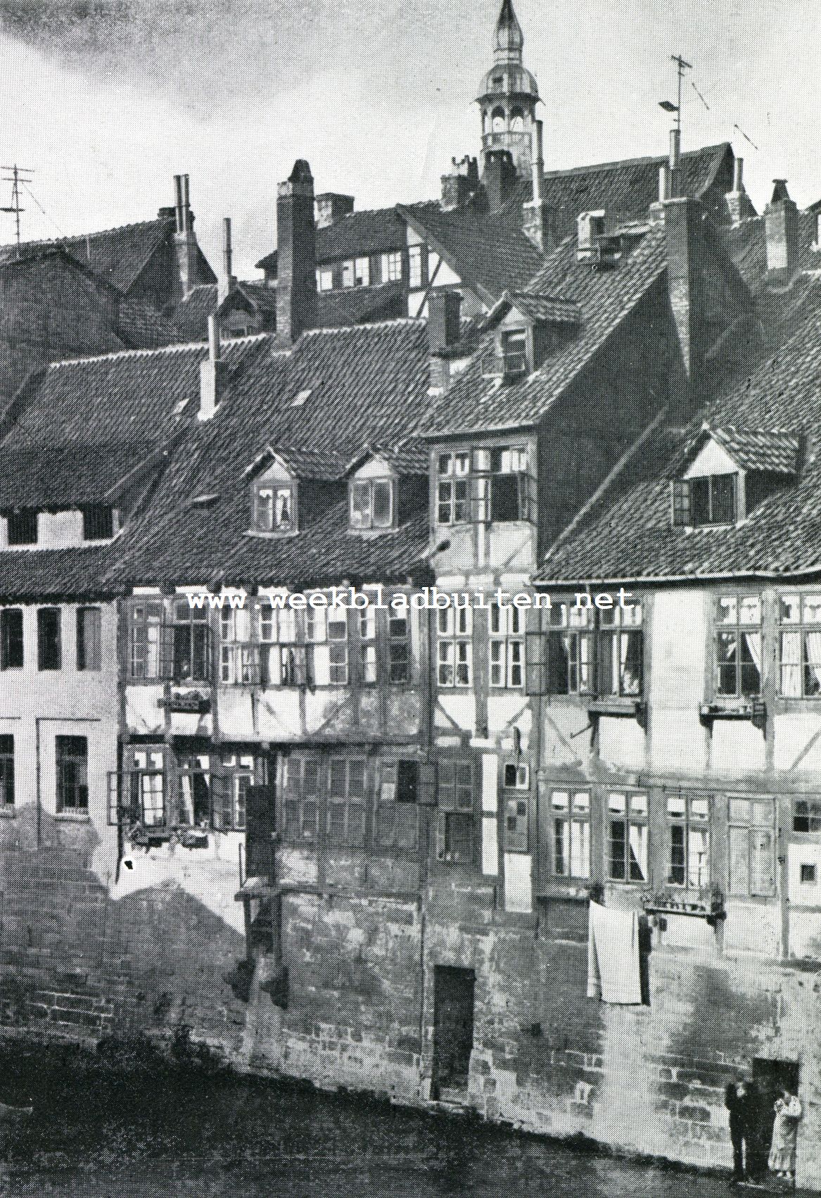 Oud-Hannover. Aan de Leine