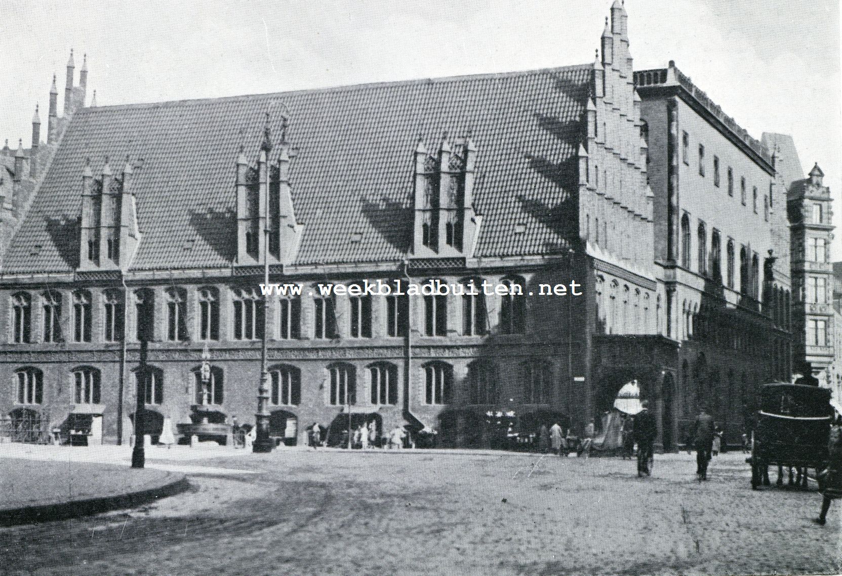 Oud-Hannover. Het oude Raadhuis