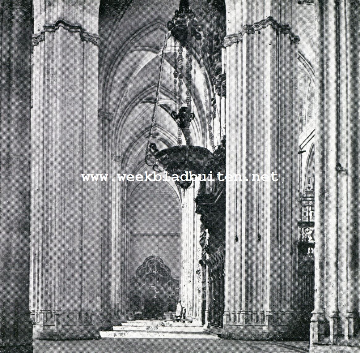 De Kathedraal te Sevilla. In de Kathedraal te Sevilla