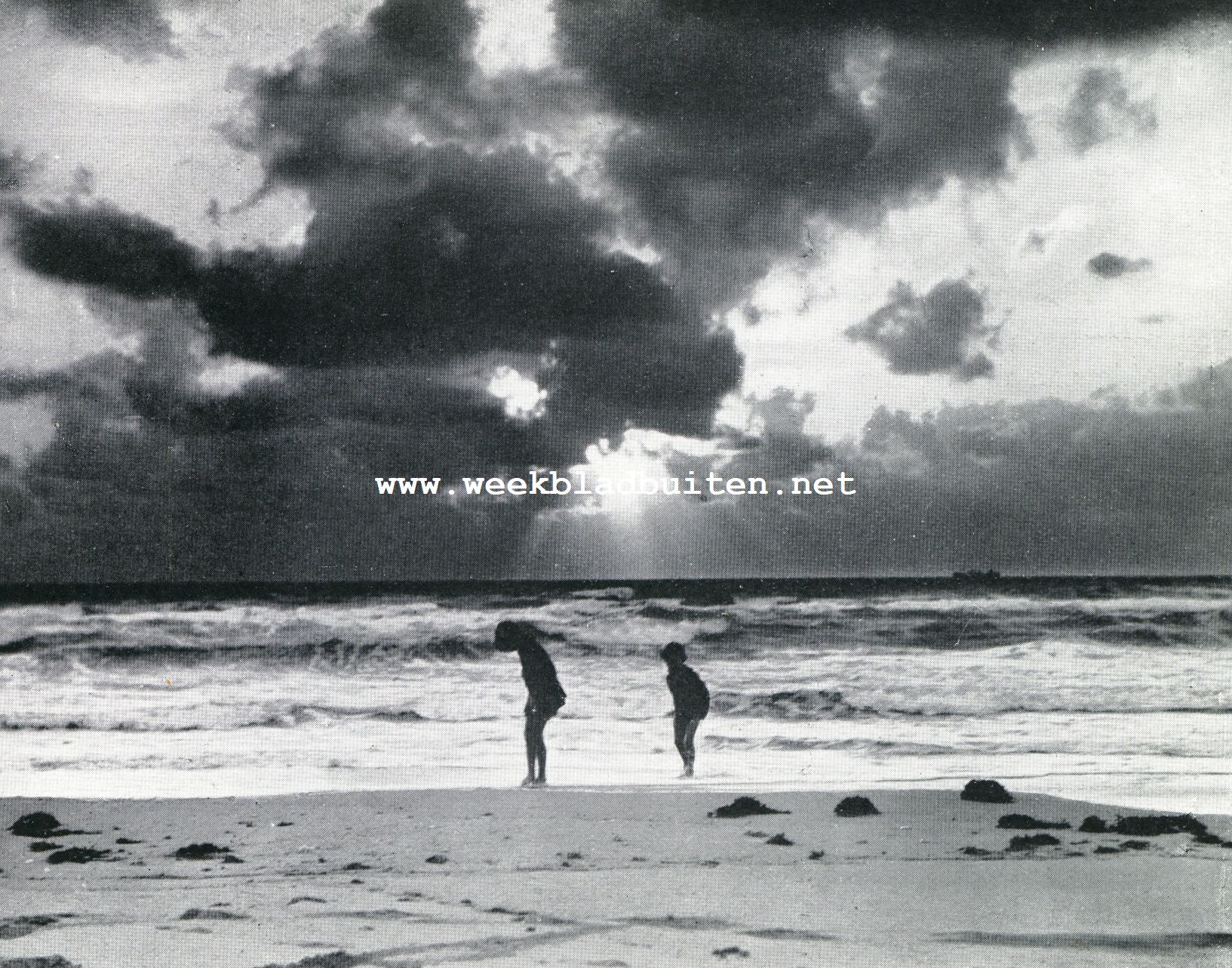 Aan het strand van Miami (Florida)