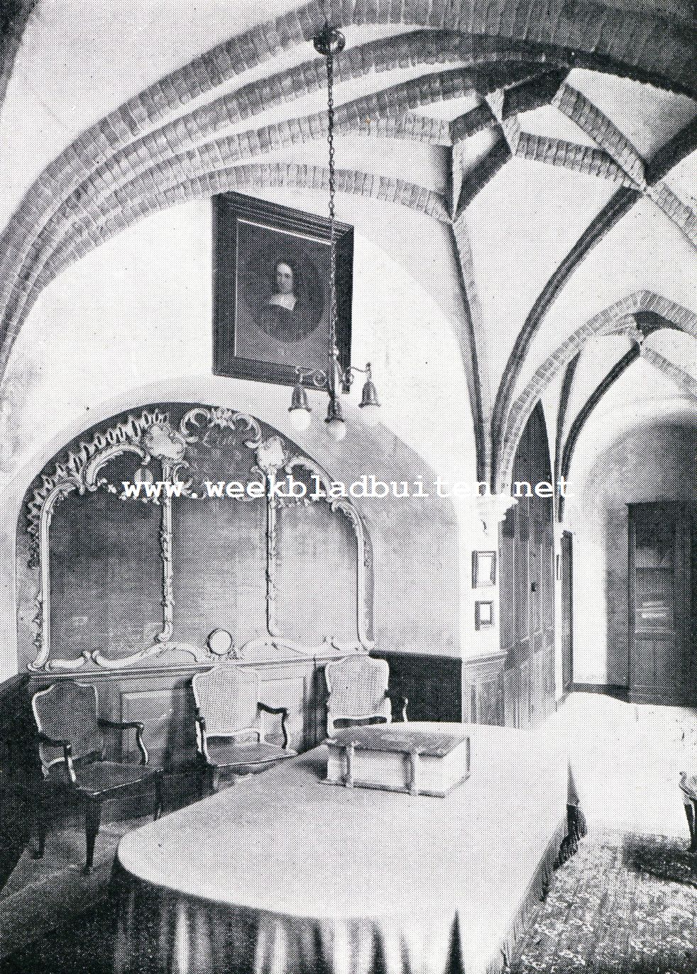 Het Klooster van Sinte Agatha te Delft. De tegenwoordige Consistoriekamer der Waalsche Kerk