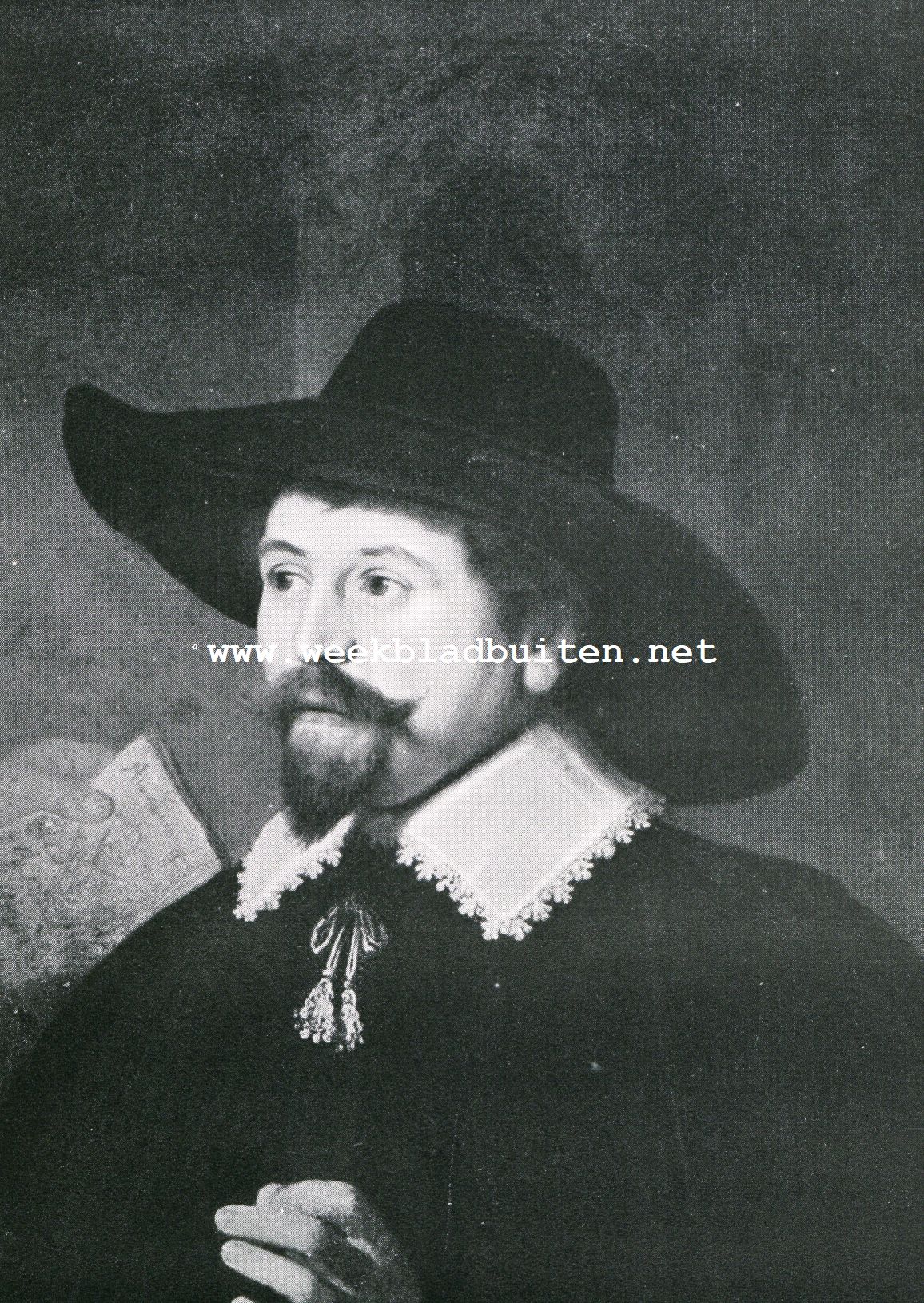 Burgemeester Nicolaas Tulp. Fragment uit de Anatomische Les van Rembrandt
