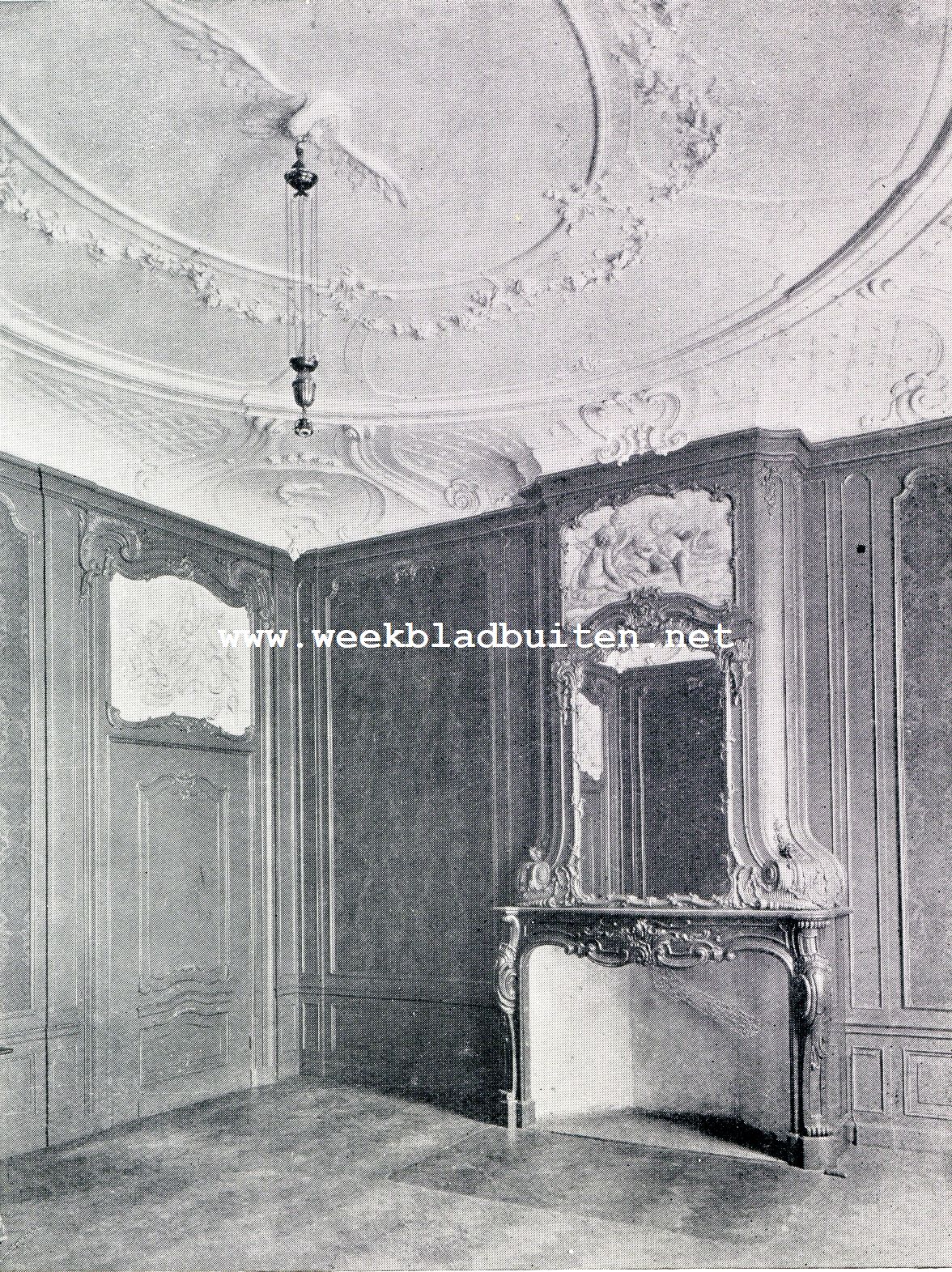 Oud-Middelburg. Middelburg. Kamer in een huis aan de Koepoortstraat